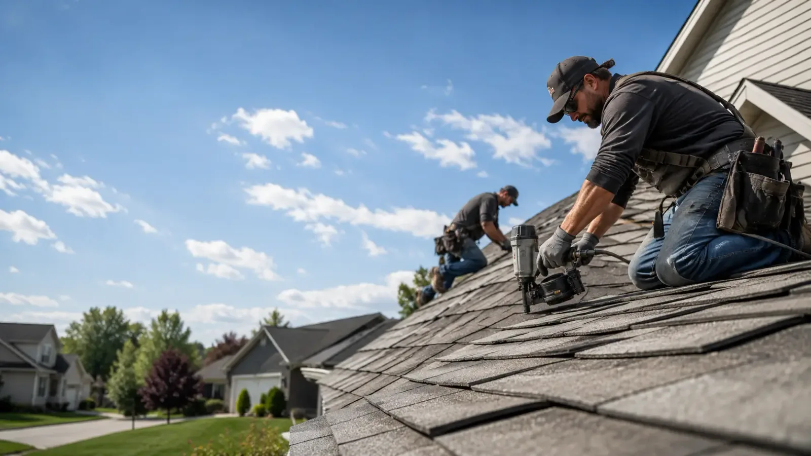 Storm Damage Roof Repair in Bismarck, AR near me